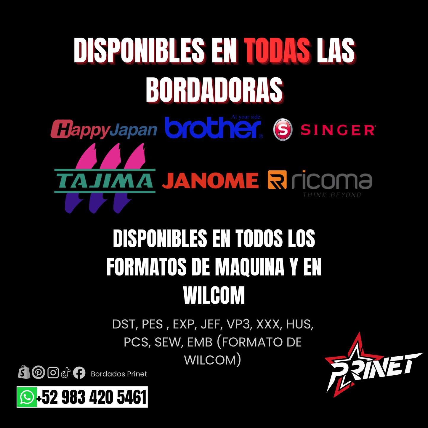 PAQUETE DE INICIACIÓN DE 2860 DISEÑOS PARA BORDAR